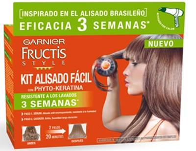 Probamos el Kit de alisado fácil de Garnier, ¿funciona?