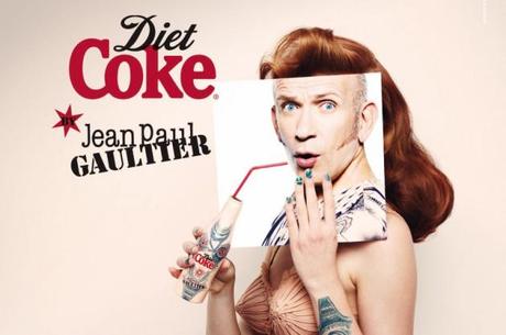 Las publicidades de Jean Paul Gaultier para COCA-COLA!