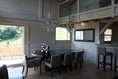 Chalet Rustico Frente al Mont Blanc