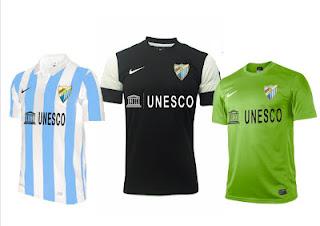 Se filtra la foto de las nuevas camisetas del Málaga