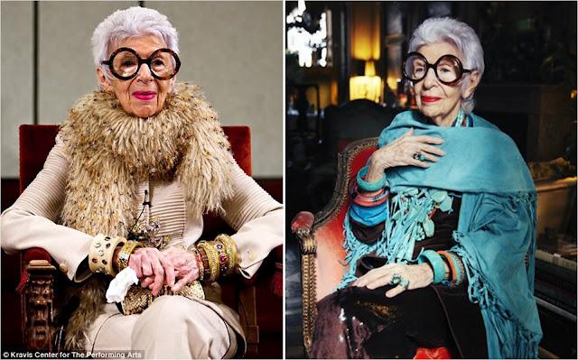 Iris Apfel.