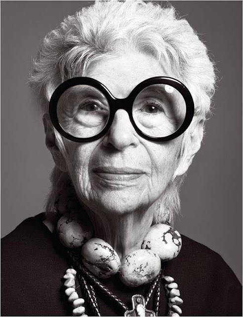 Iris Apfel.