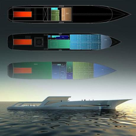 A-Cero Projects A-cero transforma un barco atunero en un yate de lujo