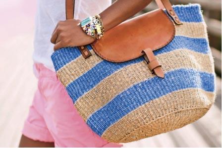 Bolsos bicolores para el verano