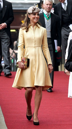 El look de Kate Middleton en Edinburgo