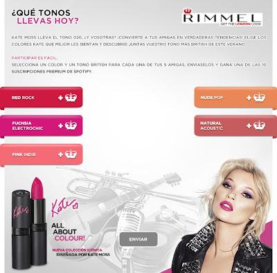 Lo nuevo de Rimmel London y Kate Moss + Concurso en Facebook