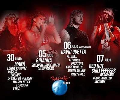 Rock in Rio Madrid 2012: Red Hot Chili Peppers