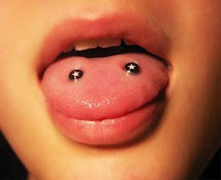 Piercing en la lengua, problemas, infecciones, riesgo.