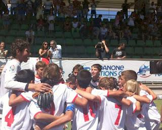 FINAL DANONE NATIONS CUP: SEVILLA-2 MALAGA-0 (RESUMEN Y GOLES)