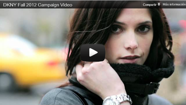 DKNY Repite Imagen en su Campana OI 2012/2013: Ashley Greene