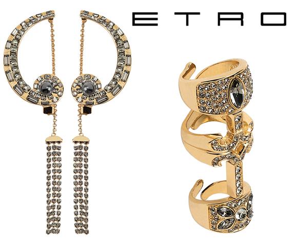 Ear cuffs de la colección otoño invierno 2012-2013 de Etro