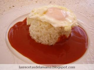 Receta de Arroz a la cubana