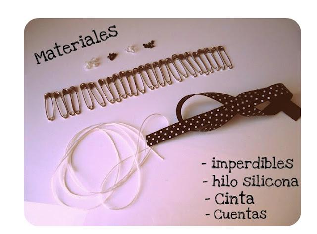 DIY ACCESORIOS -  Pulsera Imperdibles by Fashion in Wonderland