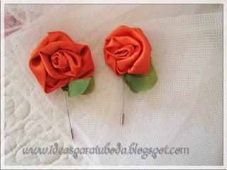 Boda con toques color Naranja