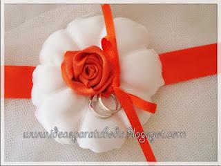 Boda con toques color Naranja
