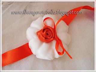 Boda con toques color Naranja