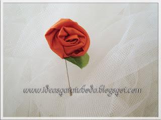 Boda con toques color Naranja