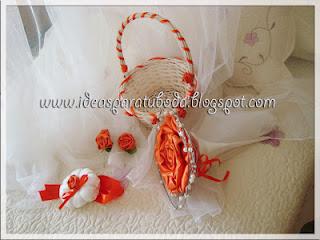 Boda con toques color Naranja