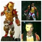 Raw Leiba as Erik Killmonger image collage