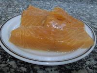 Salmón en hojaldre a la naranja