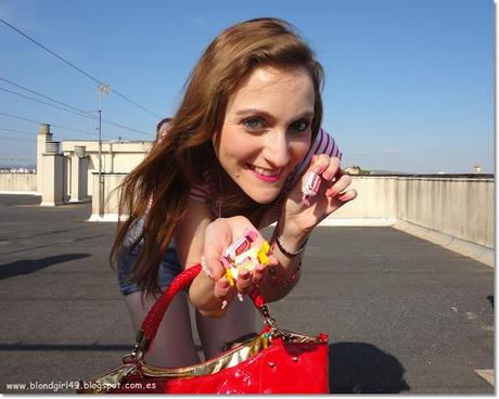 Outfit con bolso Laura Paterson y ¡caramelitos blandos!