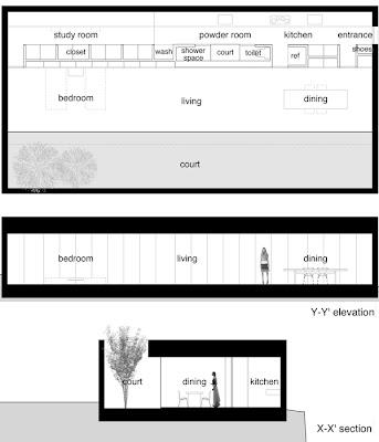 Casa Lineal en Japon