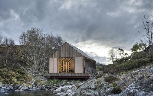 Una casa de verano al más puro estilo escandinavo