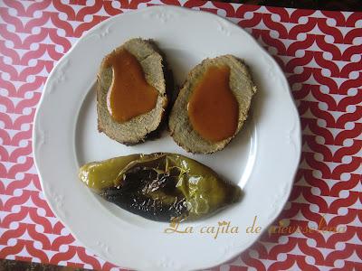 Ternera exprés con salsa de pimientos ahumados