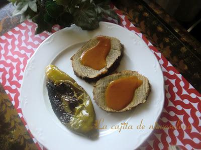 Ternera exprés con salsa de pimientos ahumados