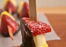 bocadito con chocolate