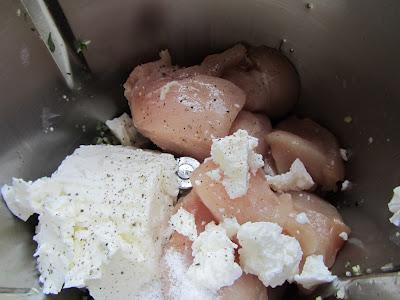 Rollitos de calabacín de pollo y tomate