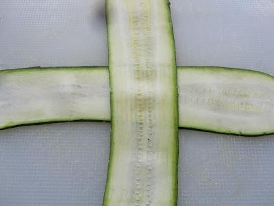 Rollitos de calabacín de pollo y tomate