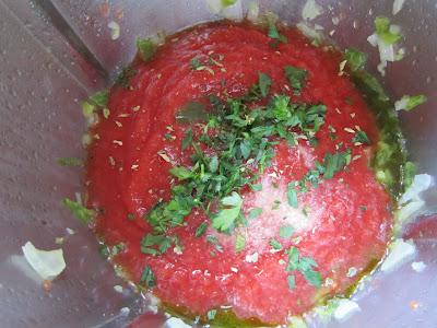 Rollitos de calabacín de pollo y tomate