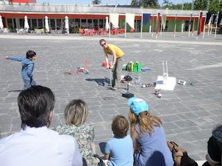 Prototipos de cohetes para el I Concurso de Cohetes de Valladolid