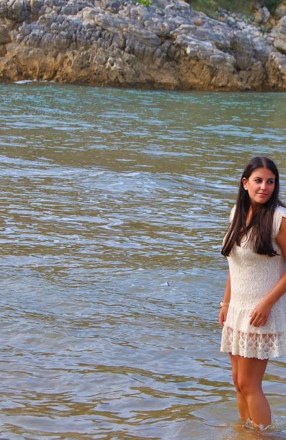 A romantic dress...