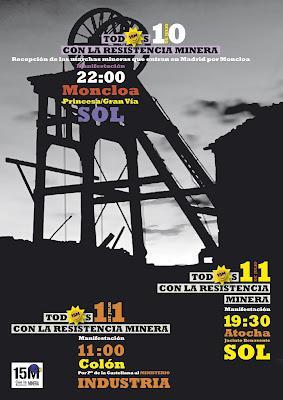 Los mineros: ‘De Madrid al cielo’