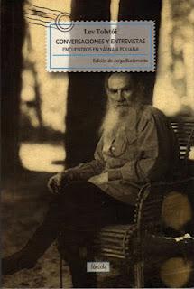 Conversaciones y entrevistas, de Lev Tolstói