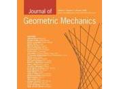 publicación Journal Geometric Mechanics, liderada desde España, entra lista influyentes