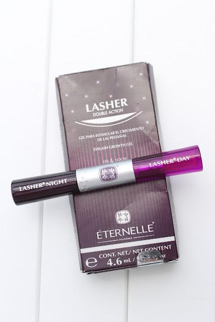 Mi tratamiento para las pestañas con Lasher de Éternelle Mi tratamiento para las pestañas con Lasher de Éternelle