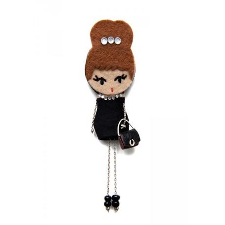 Broche Cine - Audrey Hepburn