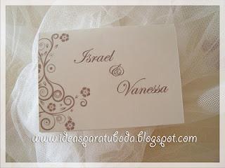 Invitaciones Boda