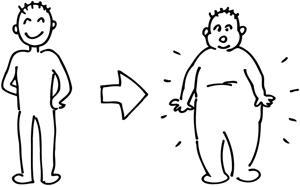 Dejar de fumar engorda