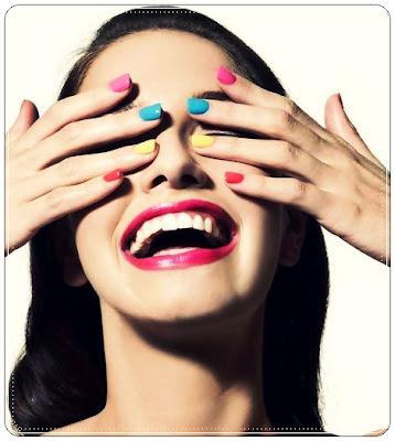 Rainbow of colors...