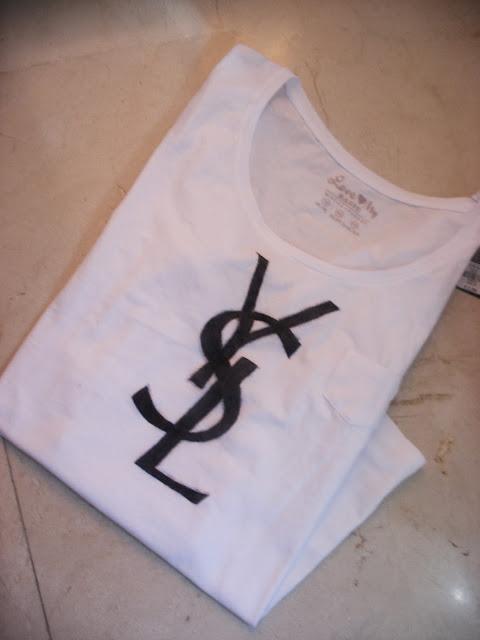 DIY - Camiseta Yves Saint Laurent