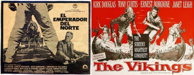 Recomedaciones cinéfagas: ‘El Emperador del norte’ y ‘Los Vikingos’