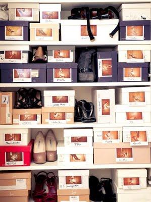 Cómo organizar tus zapatos