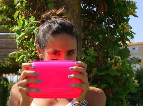 Printed pants & Fluor