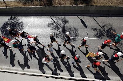 Los antidisturbios cargan contra los mineros en Madrid. Y Rajoy destroza el estado de bienestar.
