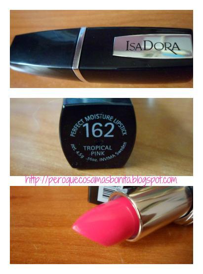 Review: Labial Isadora 162 Tropical Pink