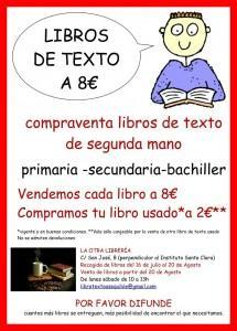 Libros de texto de Segunda mano.